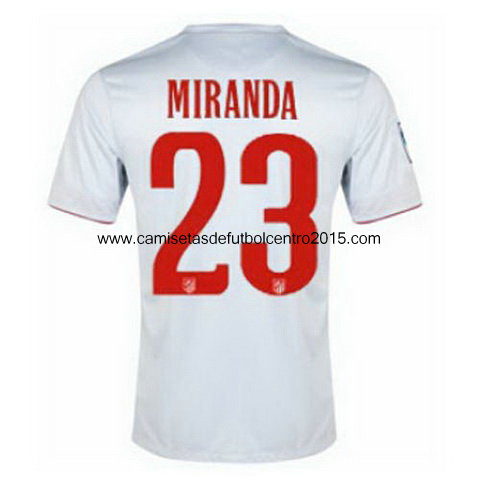 Camiseta Miranda del Atletico de Madrid Segunda 2014-2015 baratas